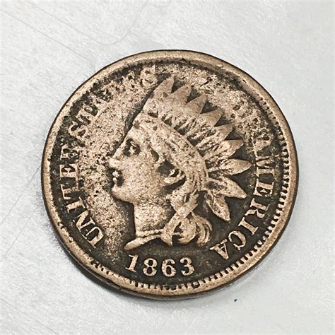 1863 CN Indian Head Cent | Property Room