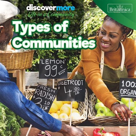 Types of Communities (Discover More: Life in a Community) : Hicks ...