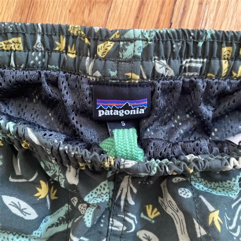 Men’s Patagonia swim shorts with a fun crocodile... - Depop