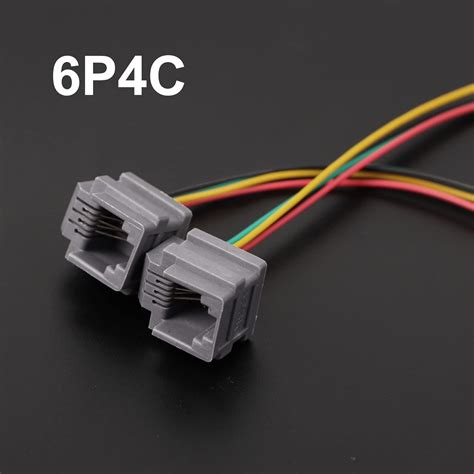 Uxcell 8Pcs RJ11 Female Connector PCB Socket - Network India | Ubuy