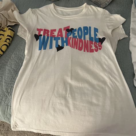 treat people with kindness pink and blue shirt!... - Depop