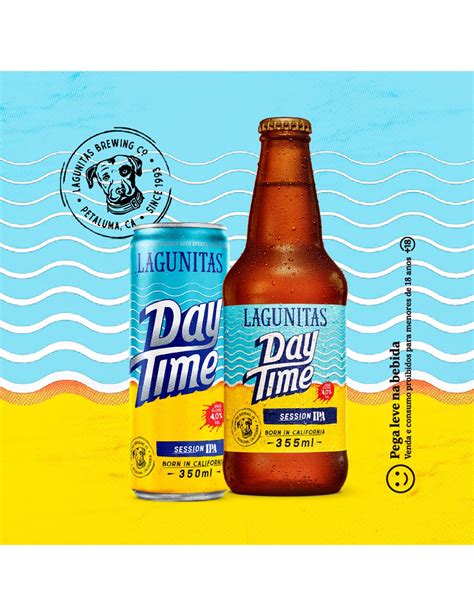 Cerveja Lagunitas DayTime Session Ipa Lata 350ml | Imigrantes Bebidas