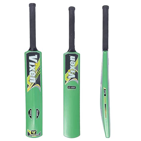 Vixen Hard Plastic Cricket Bat with Logo (Full Size) - Set of 1 ...