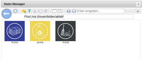 Abfallkalender im ioBroker – funrecycler