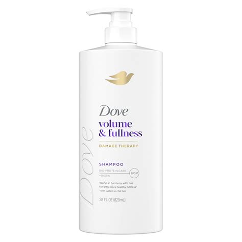 Amazon.com : Dove Shampoo Volume & Fullness for Fine, Thin Hair with ...