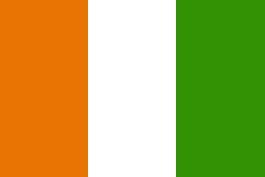 Cote d Ivoire - Ensign Flags