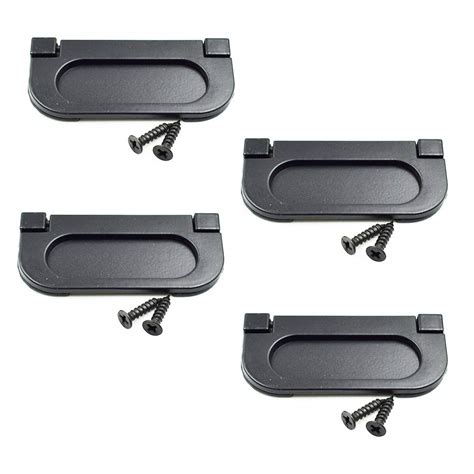 LC LICTOP 2.9 Inch Flush Pull Ring Handles 4 Pcs, Hidden Recessed ...