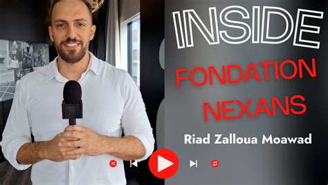 Nexans - Inside Fondation Nexans - Meet our people Riad Zalloua Moawad