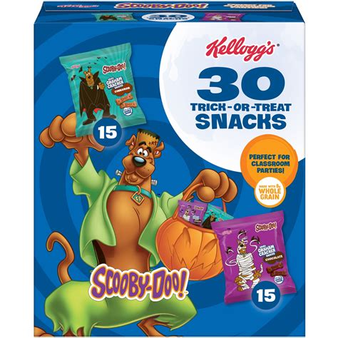 Kellogg's SCOOBY-DOO! Variety Pack Graham Cracker Snacks, Halloween ...