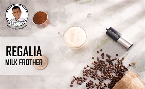 Wonderchef Regalia Milk Frother | Rich and Creamy Froth in Seconds | S ...