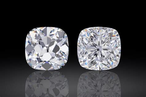Old Mine Cut vs Cushion Cut Diamonds | Diamond Buzz