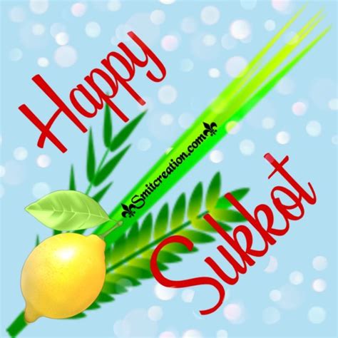 Good Morning Happy Sukkot - SmitCreation.com