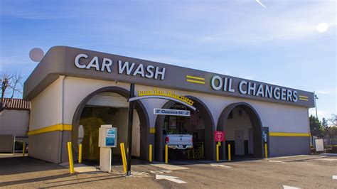 Drive Thru Car Wash at Oil Changers