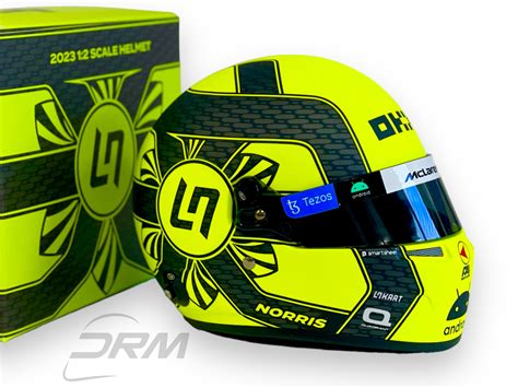Lando Norris 2023 McLaren Bell 1:2 Helmet - DRM Helmets
