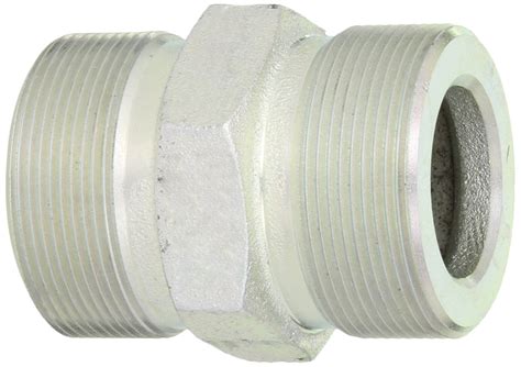 Dixon Valve DB23 Plated Iron Boss Fitting, Double Spud, 1-1/4" x 1-1/4 ...