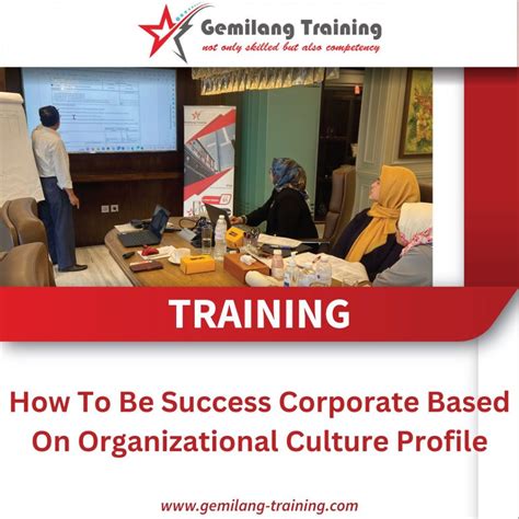 TRAINING HOW TO BE SUCCESS CORPORATE BASED ON ORGANIZATIONAL CULTURE ...
