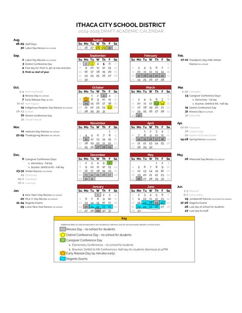 Academic Calendar Ithaca College - Surveys Hyatt