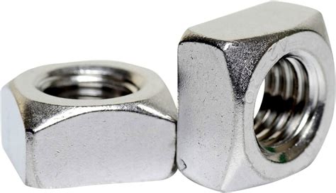 Amazon.com: A2 Stainless Steel Chamfered Thick Square Nuts DIN 557 DIN ...