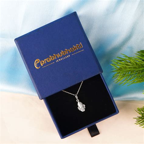 Khatu Shyam Baba Silver Pendant For Men and Women – Prabhubhakti