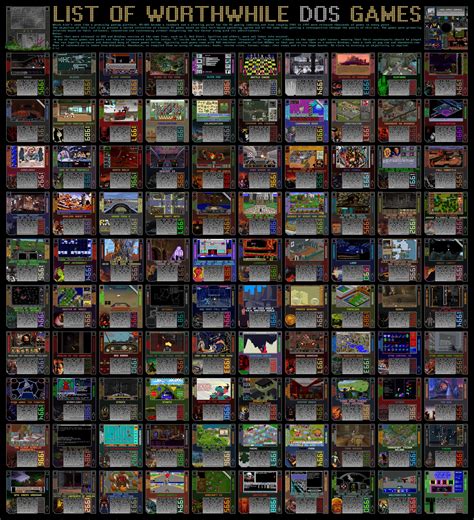 90s Computer Games List