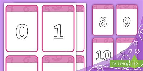 👉 0 - 30 Number Cards for Maths