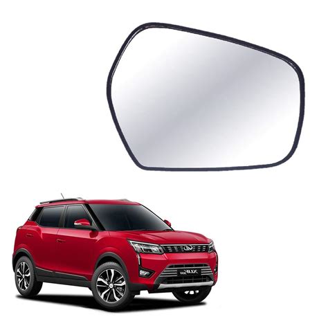 MACZO - orvm Right (Driver) Side Rear View Mirror Glass for Mahindra ...
