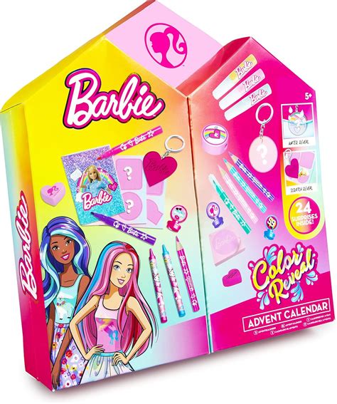 Barbie Advent Calendar 2022 – Barbie Colour Reveal – Contains 24 ...