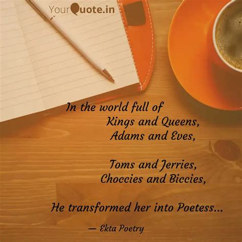 In the world full of ... | Quotes & Writings by Ekta Poetry | YourQuote