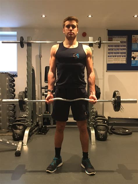Standing Bicep Curl | G4 Physio