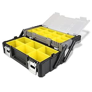 Olympia Tools 18 Inch Plastic Portable Cantilever Tool Box Organizer ...