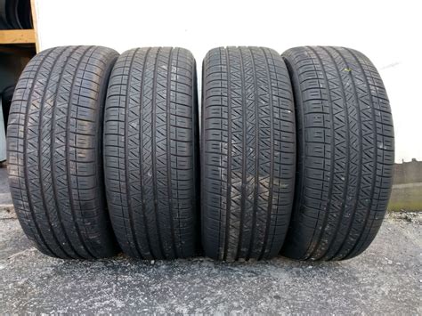 Four 225/50R18 Dunlop SP Sport 5000 225/50/18 95V Tires 5217 1118 ...
