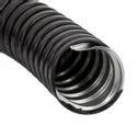 Polyamide Rigid Flexible Conduits - Black Single Walled Corrugated Pipe ...