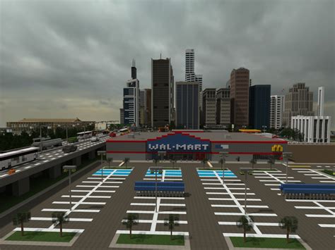 Image result for Minecraft Walmart Build