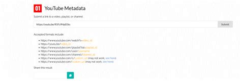 Metadata YouTube 的图像结果