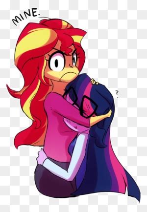 Sunset Shimmer And Twilight Sparkle Rule - Mlp Equestria Girls Rule 34 ...