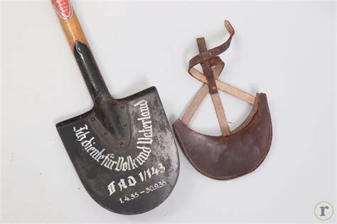 ratisbon's | 1935 Third Reich RAD commemorative spade - RAD-Abt. 1/143 ...