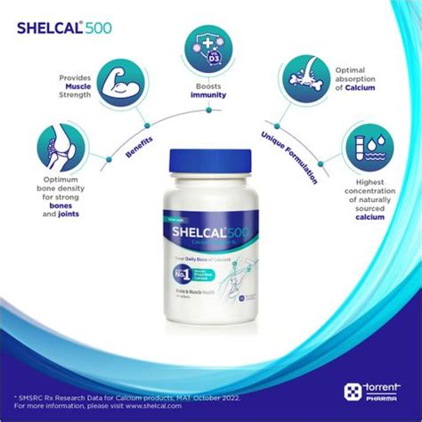 SHELCAL 500 Tablets Price in India - Buy SHELCAL 500 Tablets online at ...