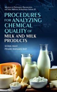 Procedures for Analyzing Chemical Quality of Milk and Milk Products ...