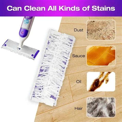 Panni di ricambio monouso per mocio a pellet, compatibili con mocio ...