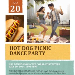 Hot Dog Picnic Dance Party, 912 Del Prado Blvd S, Cape Coral, FL 33990 ...