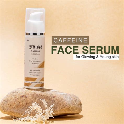 Caffeine Face serum for young skin & improved skin texture – B'youthful