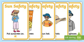 Sun Safety EYLF | Teaching Children Sun Safety and the EYLF