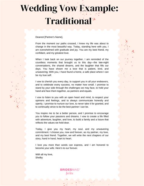 Writing Last Minute Wedding Vows: A Step-by-Step Guide - Bridesmaid For ...