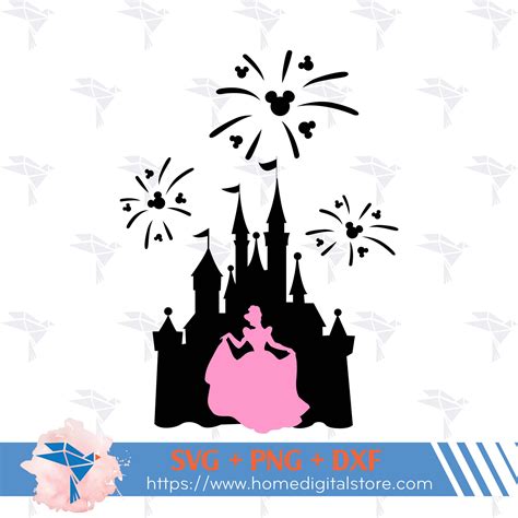 Cinderella Castle Outline