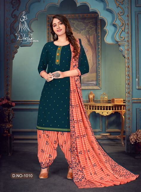 Diksha Creation Colour Stitch Patiyala Vol-4 1001-1010 Series Salwar ...