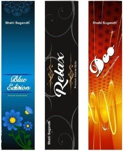 SHAHI SUGANDH BLUE EDITION AND RELAX AND DEO PREMIUM INCENSE STICKS ...