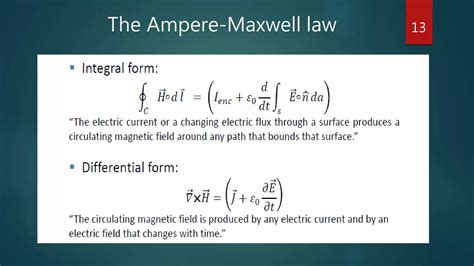 Maxwell's equations 3rd 2 | PPTX
