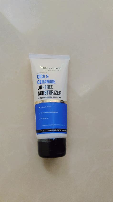 Dr. Sheth's Cica & Ceramide Oil-Free Moisturizer - 50g : Amazon.in: Beauty