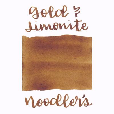 Buy Noodlers Gold & Limonite Ink | Noodlers 88ml Ink Bottle | Makoba