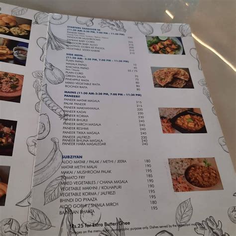 Menu at Ganga Veg Fast Food, Mumbai